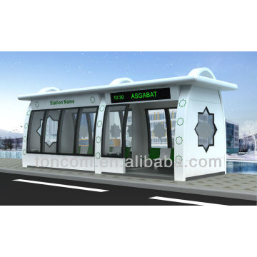 Design da estação de ônibus moderno THC-100